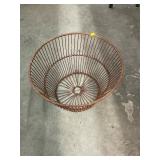 Antique Oyster Can Basket