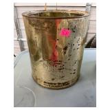 Bullis and Talbott Weems Va 508 Gallon Oyster Can