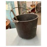 Cast Iron Footed Pot