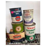 Vintage Oil Cans and Oil Filter