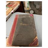 1920s Local Oyster House Time Book Ledger