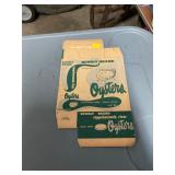 W R Pittman Brand Somers Va 10 Oyster Box