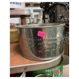 Deans Seafood Half Gallon Oyster Can