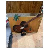 Guitar Radio and Painting