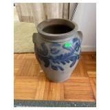 Antique Cobalt Handeled Crock