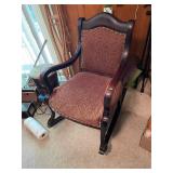 Antique Claw Foot Rocker
