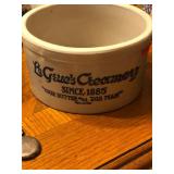 Creamery Advertising Crock