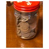 Jar of Silver Dimes