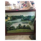 Oil on Board Painting