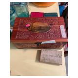 Vintage Jewelry Box and Opera Glasses