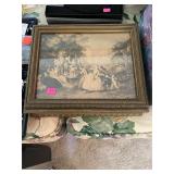 Antique Jewelry Box with Jewelry