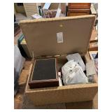 Storage Ottoman with Electronics