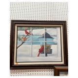 Katherine Kent Original Oil Canvas Winter Painting