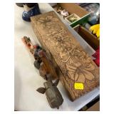 Vintage Small Wooden Decor and Box