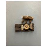 Antique Victorian Bracelet and Pin