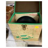 Vintage 45 Records in Case