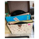Vintage 45 Records in Case