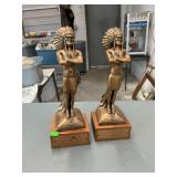 Pair of Native American 1985 Salesmanship