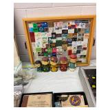 Business Advertising Matchbook Tray Case