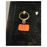 14k Gold Ring with Stone