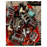 Vintage Fishing Reels Tray Lot