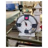 Nautical Clock, Lamp, and Lighthouse