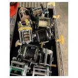 Vintage Fishing Reels Tray Lot