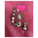 Vintage Sterling Pendants