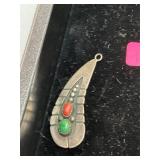 Signed Sterling Pendant