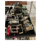 Vintage Fishing Reels Tray Lot
