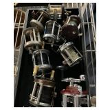 Vintage Fishing Reels Tray Lot