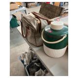 Sewing Machine and Coleman Cooler