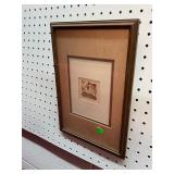 Antique EAST ASIAN Panda Wall Art