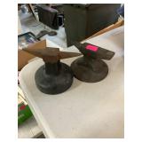 2 Small Anvils