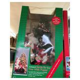 Animated Santa by Tree