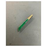 Vintage Silver Enamel Pin