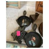 4 Piece Cast Iron Lot