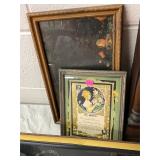 2 Piece Vintage Wall Art