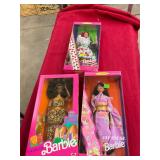 3 Countries of the World Collectible Barbies