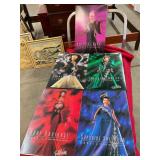 Set of 5 Bob Mackie Collectible Barbies