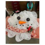 Snowman Wreath