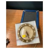 Vintage MCM Clock and Frame