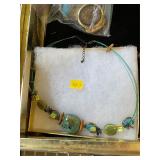 Art Glass Decorative Necklace