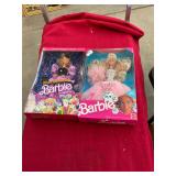 Sparkle Eyes and Mardi Gras BArbies