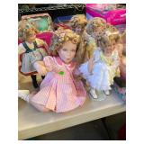 5 Shirley Temple Dolls