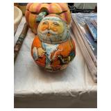 Vintage Rolly Polly Santa