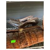 Vintage Alligator Purses and Shoes