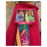 3 Countries of the World Collectible Barbies
