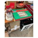 Lighted Snowman and Collectible Santas