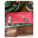 Candle Holders and Snowman Snuffer